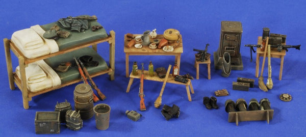Verlinden 1/35 Bunker / Shelter Interior Stuff | VER2662