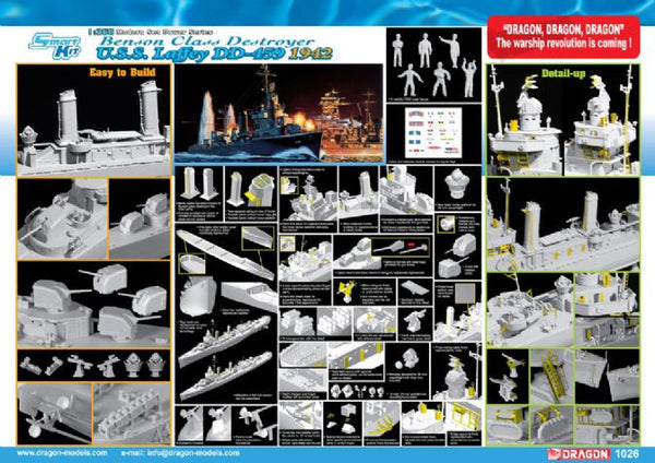Dragon 1/350 U.S.S. Laffey DD-459 1942 | DRA1026