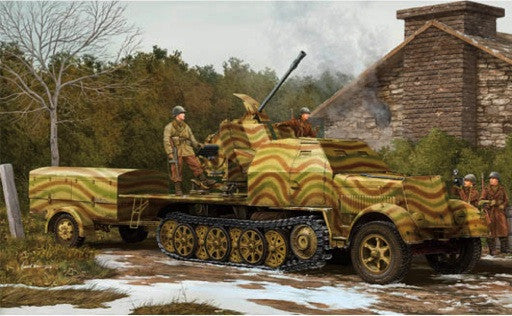 Trumpeter 1/35 German Sd.Kfz.7/2 3.7cm Flak 43 auf Selbstfahrlafette | 01527