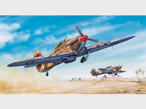 Trumpeter 1/24 “HURRICANE” Mk.ⅡC/TROP | TRUM02416