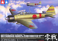 Tamiya 1/32 Mitsubishi A6M2b Zero Fighter Model 21 Zeke | 60317