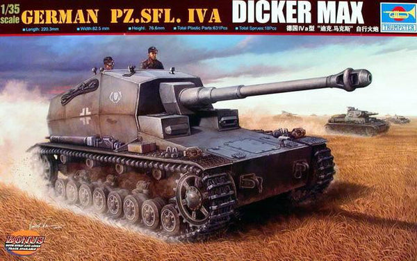 Trumpeter 1/35 German K.SFL. IV a "Dicker Max" | TRUM00348