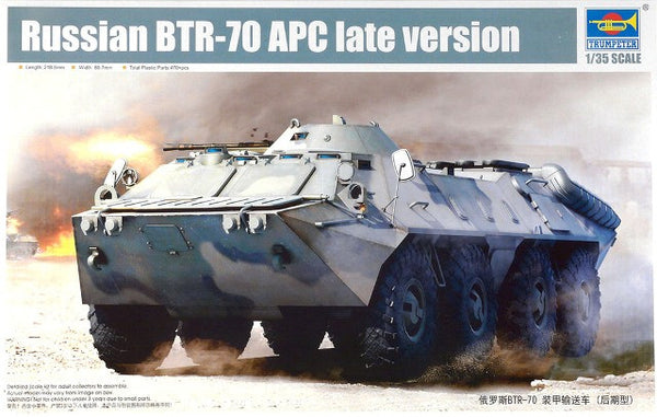 Trumpeter 1/35 Russian BTR-70 APC Late version | TRUM01591