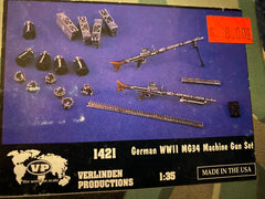 1/35 German WWII MG34 Machine Gun Set VER1421