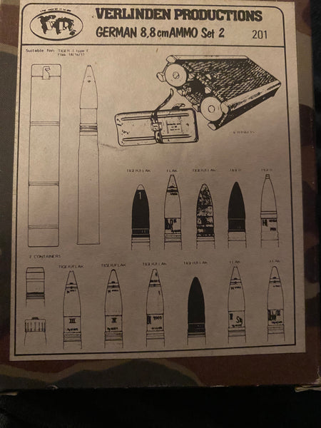 1/35 German 8.8cmAmmo Set 2 VER201