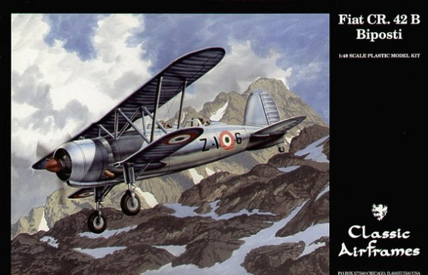 Classic Airframes 1/48 Fiat CR.42B Biposti 'Two Seater' | AF0499