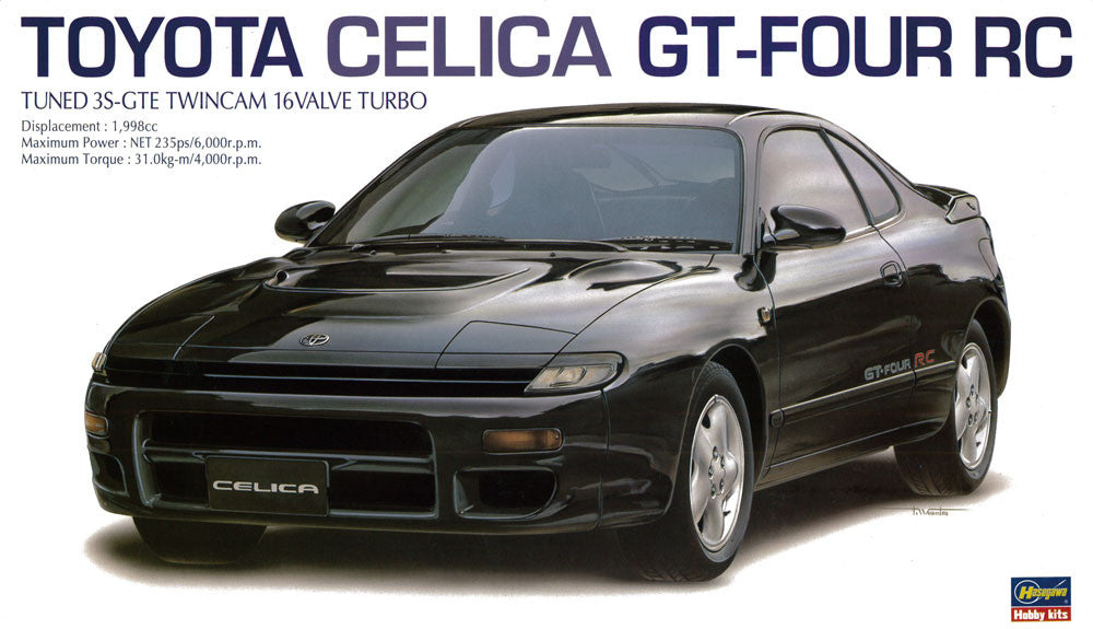 Toyota Celica GT-Four 1/24 組み立てキット 1/24 Sports Car Series No.133 Toyota Celica GT-FOUR Plastic