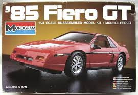 Monogram 1/24 1985 Red Fiero GT  | MONO85-2242
