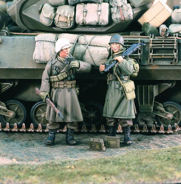 Verlinden 1/35 US Machine Gun Team Bastogne 1944  | VER2328