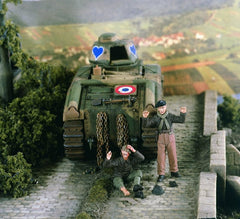Verlinden 1/35 French Tankers 1940 Surrender  | VER2352