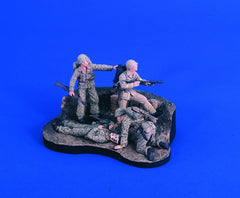 Verlinden 1/35 Pacific Hell 4 Figure Vignette    | VER2420