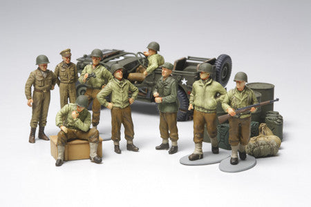 Tamiya 1/48 WWII US Infantry At Rest  | TAM32552