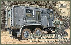 IBG 1/35 Einheitsdiesel Kfz.61 Fernsprechbetriebskraftwagen (Heavy telephone exchange van) | IBG35004