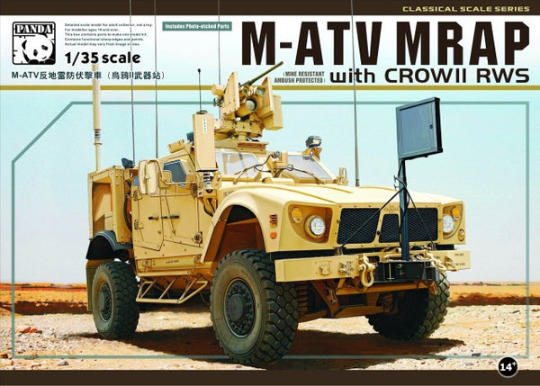 Panda 1/35 M-ATV MRAP with CROW II RWS | 35007
