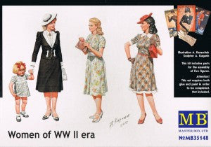 Master Box 1/35 Women of WW II era | MB35148