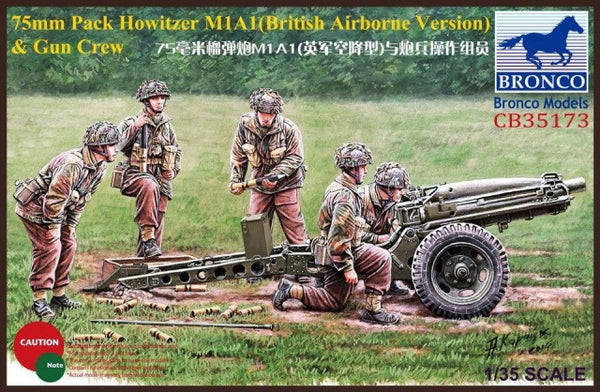 Bronco 1/35 75mm Pack Howitzer M1A1 | 35173