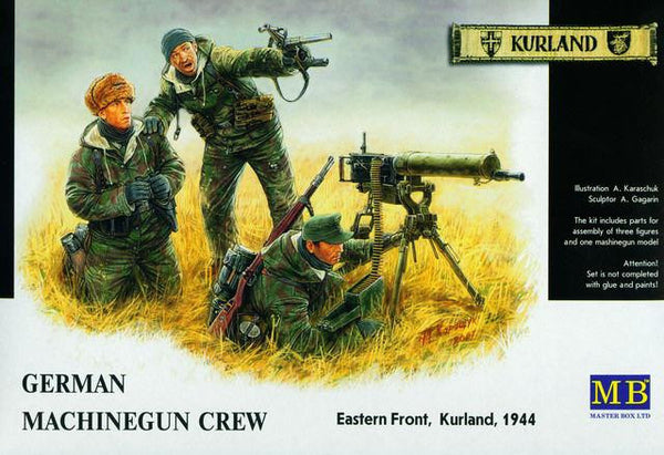 Master Box 1/35 German Machinegun Crew Eastern front, Kurland, 1944 | MB3526