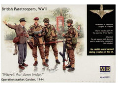 Master Box 1/35 British Paratroopers, WWII Where's that damn bridge? Operation Market Garden, 1944 | MB3533