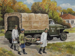 ICM 1/35 Studebaker US6 with Soviet medical personnel | ICM35513