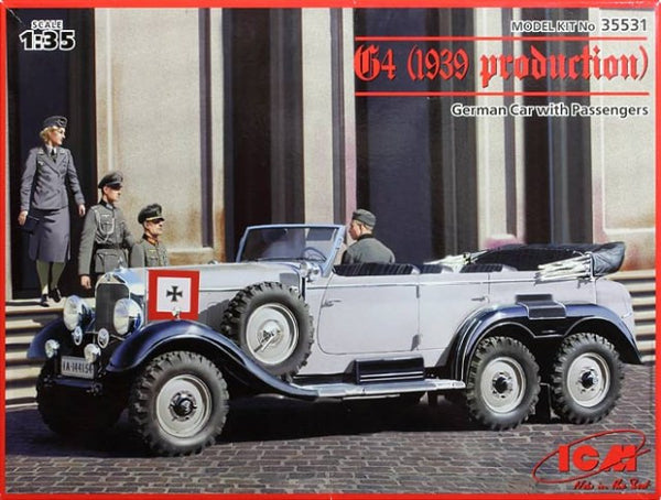 ICM 1/35 G4 (1939 production) German Car with Passengers | 35531