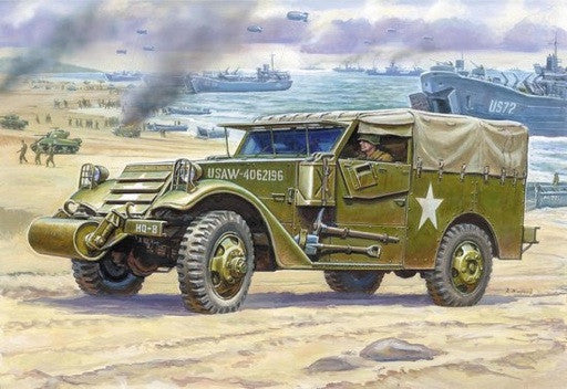 Zvezda 1/35 M3 Armoured Scout Car | 3581