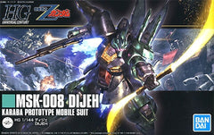 HGUC Z Gundam MSK-008 Dijeh Karaba Prototype Mobile Suit Bandai Spirits | No. 5055577 | 1:144