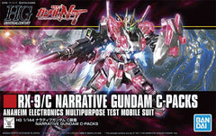 HGUC Gundam NT RX-9/C Narrative Gundam C-Packs Anaheim Electronics Multipurpose Test Mobile Suit Bandai Spirits | No. 5056760 | 1:144