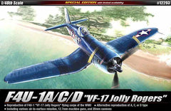 Academy 1/48 F4U-1 A/C/D "VF-17 Jolly Rogers" | 12293