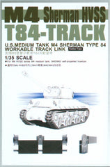 AFV Club 1/35 Sherman HVSS T85 Track Rubber Type | 35033