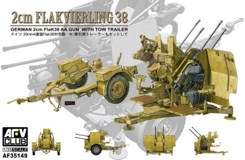 Afv 35149 AFV Club 1/35 4X2 cm Flakvierling 38 | AF35149 – HQ Hobbies Online