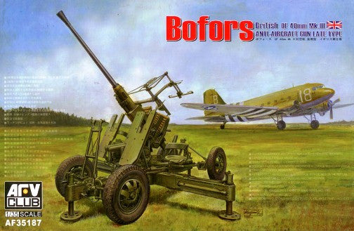 AFV Club 1/35 Bofors Anti-Aircraft Gun | AF35187