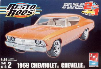 AMT 1/25 '69 Chevelle Resto Rod 2 'n 1  |  38376