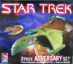 AMT Star Trek 3 Piece Adversary Set | AMT38390