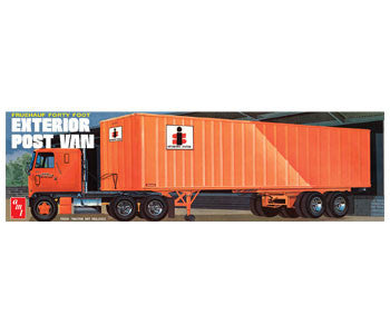 AMT 1/25 Fruehauf Exterior Post Van | AMT711