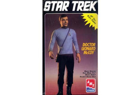 AMT Star Trek Doctor Leonard McCoy Vinyl Figure Model Kit (12" Tall) | AMT8774