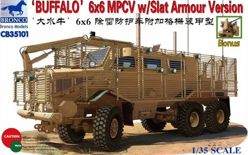 その他 BUFFALO 6x6 MPCV w/Slat Armour 1/35 Bronco 1/35 Buffalo 6x6 MPCV with Slat Armor | 35101 – HQ Hobbies