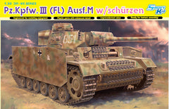 Dragon 1/35 Pz.Kpfw.III (FL) Ausf.M w/schurzen | 6776