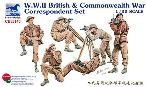 Bronco 1/35 W.W.II British & Commonwealth War Correspondent | CB35140