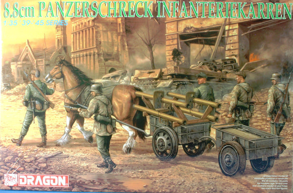 Dragon 1/35 8.8cm Panzerschreck Infanteriekarren | 6104