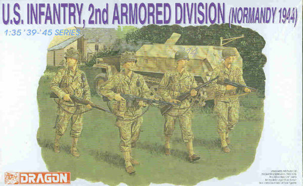Dragon 1/35 U.S. Infantry, 2nd Armored Division (Normandy 1944) | 6120