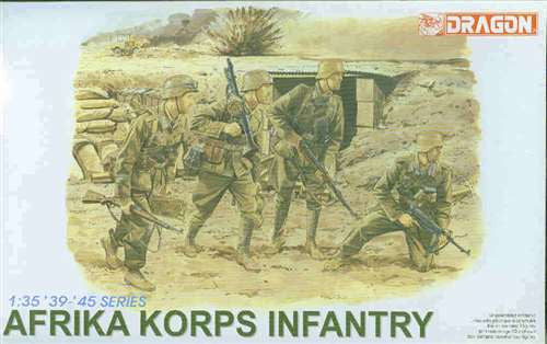 Dragon 1/35 German Afrika Korps Infantry | 6138