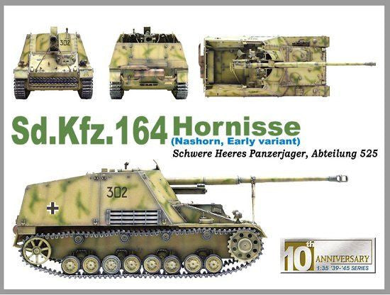Dragon 1/35 Sd.Kfz.164 Hornisse (Nashorn Early Variant) | 6165