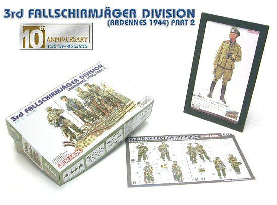 Dragon 1/35 3rd Fallschirmjager Division (Ardennes 1944) | 6170