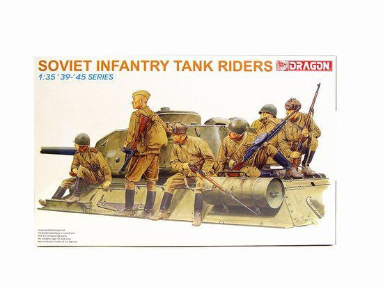 Dragon 1/35 Soviet Infantry Tank Riders | 6197