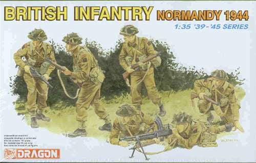 Dragon 1/35 British Infantry (Normandy 1944) | 6212