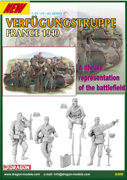 Dragon 1/35 Verfugungstruppe (France 1940) | 6309