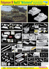 Dragon 1/35 Sd.Kfz.161/4 2cm Flakpanzer IV Ausf.G "Wirbelwind" Early Production | 6342