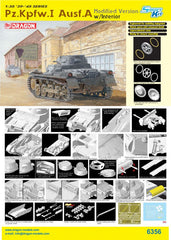 Dragon 1/35 Pz.Kpfw.I Ausf.A Modified Version w/Interior | 6356