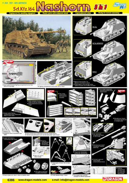 Dragon 1/35 Sd.Kfz.164 Nashorn | 6386