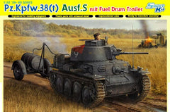 Dragon 1/35 Pz.Kpfw.38(t) Ausf.S mit Fuel Drum Trailer | 6435